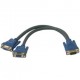 C2G - 29610 - Ultima HD15M to Dual HD15F SXGA Monitor Y-Cable