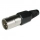 C2G - 40658 - XLR In-line Male Connector