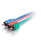 C2G - 40121 - 25ft CMG-Rated Component Video Cable With Low Profile Connectors