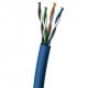 C2G - 32388 - 1000ft Cat5E Shielded Solid PVC CM/CMG Cable - Blue