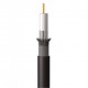 C2G - 43062 - 1000ft RG6/U Dual Shield In Wall Coaxial Cable - Black