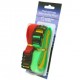 C2G - 29856 - 11in Hook and Loop Cable Management Straps - 12pk Bright Multi-C