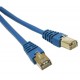 C2G - 28707 - 100ft Shielded Cat5E Molded Patch Cable Blue