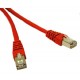 C2G - 27242 - 3ft Shielded Cat5E Molded Patch Cable Red