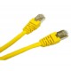 C2G - 27263 - 14ft Shielded Cat5E Molded Patch Cable Yellow