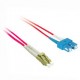 C2G - 37359 - 10m LC/SC Duplex 50/125 Multimode Fiber Patch Cable - Red