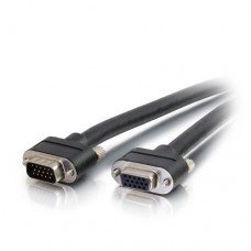 C2G - 50239 - QXGA Video Extension Male/Female Cable, Black (15 Feet/4.57 Meters)