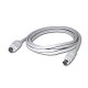 C2G - 09569 - 10ft 8-pin Mini-Din M/F Serial Extension Cable