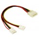C2G - 03165 - 10in 5.25in/3.5in Internal Power Y-Cable
