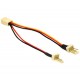 C2G - 27391 - 4in 3-pin Fan Power Y-Cable