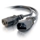 C2G - 53407 - 12ft 18 AWG Computer Power Extension Cord (IEC320C13 to IEC320C1