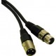 C2G - 40058 - 3ft Pro-Audio Cable XLR Male to XLR Female