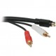 C2G - 02325 - 50ft Value Series S-Video/RCA Type Audio Cable