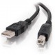 C2G - 28101 - 1m USB 2.0 A/B Cable Black