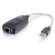 C2G - 39998 - 7.5in USB 2.0 Fast Ethernet Adapter Cable
