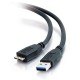 C2G - 54176 - 1m USB 3.0 A Male to Micro B Male Cable (3.2ft)