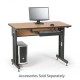 KENDALL HOWARD - 5500-3-002-24 - 48" Advanced Classroom Training Table 48" x 24" - Caramel Apple