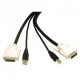 C2G - 14178 - 10ft DVI Dual Link/USB 2.0 KVM Cable