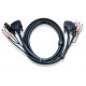 ATEN - 2L7D02UD - 2L-7D02UD Dual Link KVM Cable Adapter